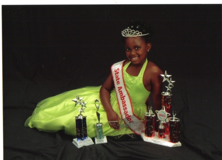 My daughter is 2006 Miss OK State Ambassador Jr. Pre-Teen