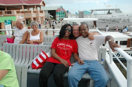 Nanette and Ed ( With shipmate) Belize 2007