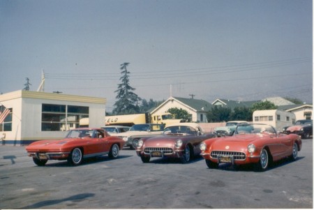 Corvettes we owned at MacCaskey's Richfield