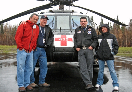 Training for helo ops in Fairbanks.