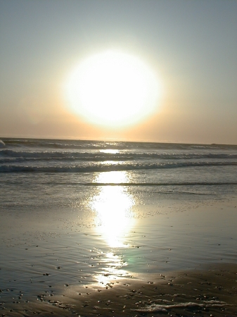 My beach at night