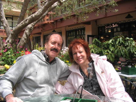 My husband, Ron and me, May 2006