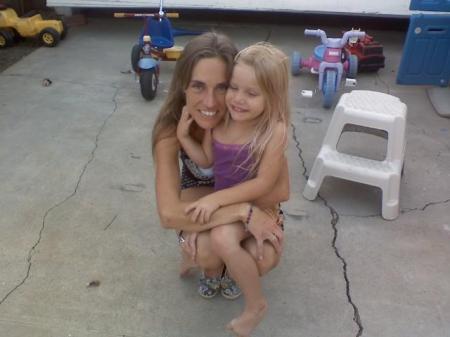 My daughter with her daugther