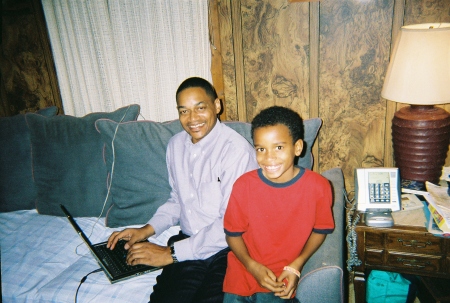 Michael Jr and Michael Sr 2006