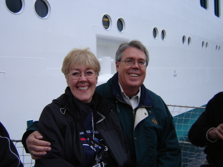 On Our Slow Boat to China ~ Mike and I 2006