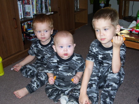 Caden, Hunter David & Ricky 2007