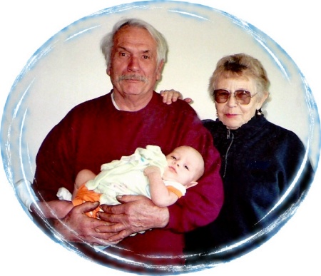 Don & Sandy & baby Don   march 2008