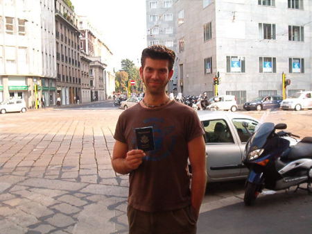 Rick In Milano, Italy