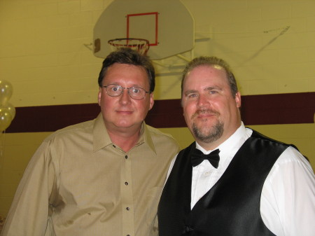 Dale and best friend Kevin Cunningham
