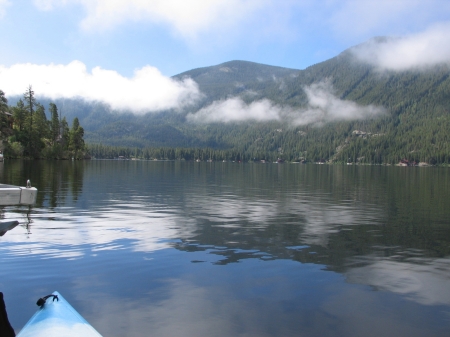 Kayaking on Grand Lake