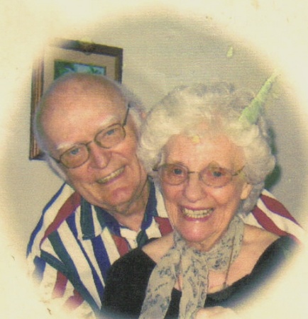 Grandpa and Grandma Bevington