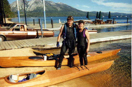 Kayak Kamping In Lake Tahoe