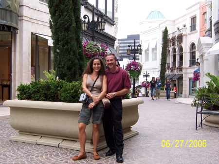 My wife Wilma and I in Beverly Hills