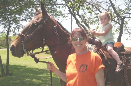 Grandma's Cowgirl at 5