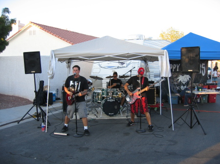 The band that played at our 10th Anniversary Party