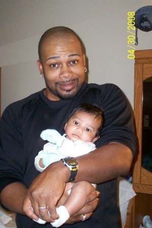 Me and my son Micka Jim Davis