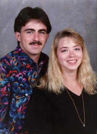 my bro & I in guam 1992