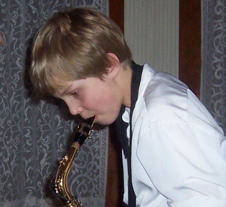 David on sax