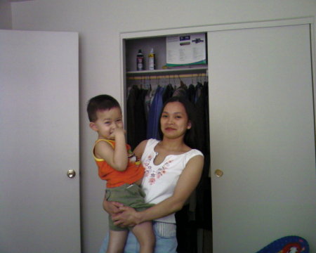 my wife glen and my son matthew