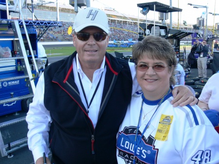 Melissa w/Mr. Rick Hendrick