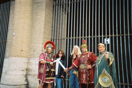 Held Captive by Roman Guards