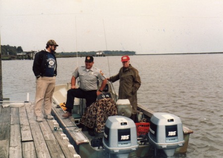 At a dock going to Daufuskie Isl., SC