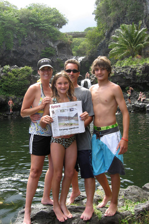 The Lae Family, Maui June '08