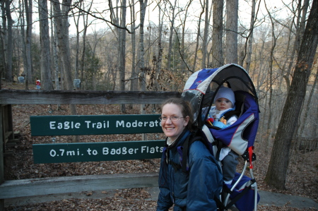 Noah and I at Rock Island State Park in TN