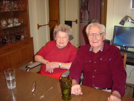 Mom and Dad, 85 and 86 years old