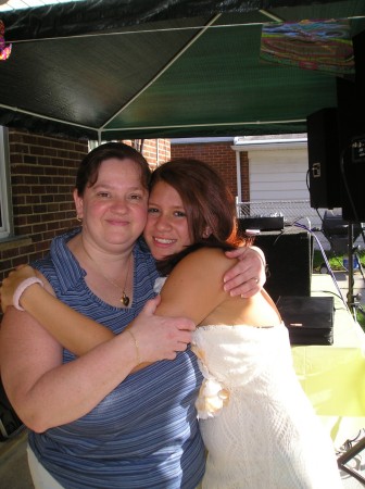 Me and my daughter Crystal her graduation party 6/4/06