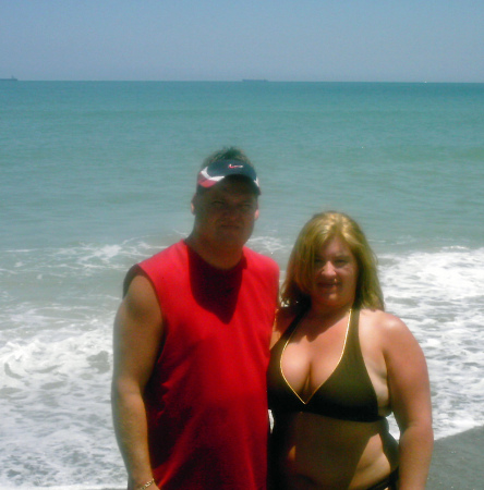 Garry & Angie at Cocoa Beach 2006