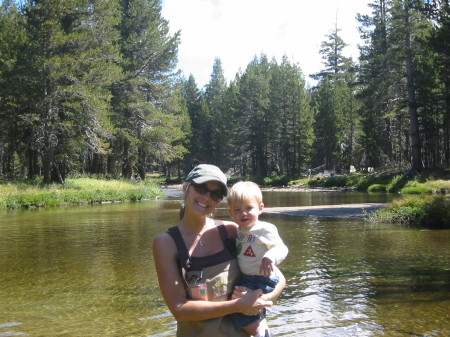 Max and Mommy in Yosemite