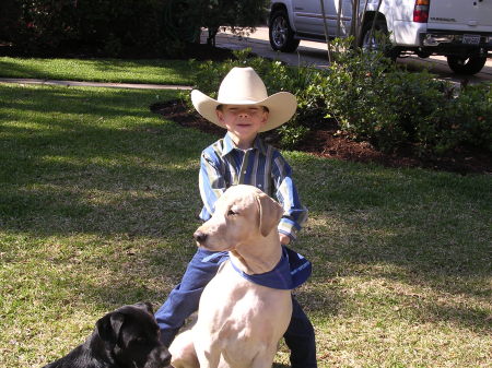 Wild Will and his trusty horse Bucky