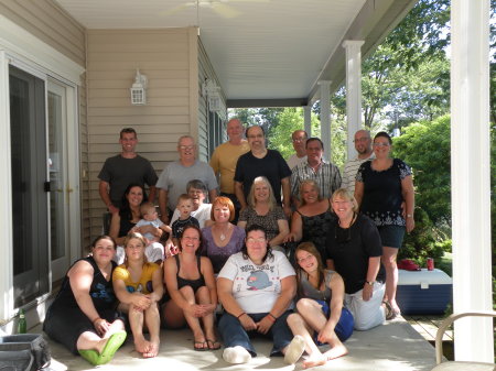 Family Reunion, July 4, 2010, on Keuka Lake