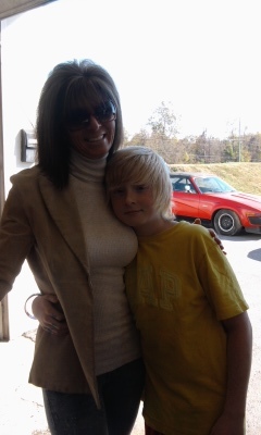 Me and son, T.J. Oct. 2010