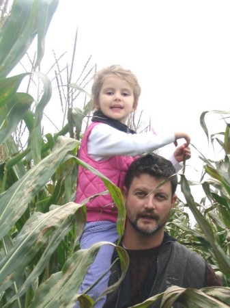 Keighlin and me in the corn fields