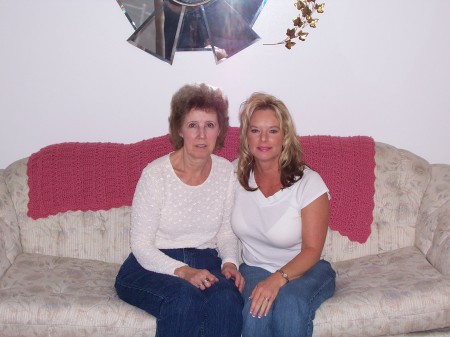 My aunt Marge and Me in Rochester 2006