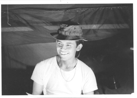 Mark, Pleiku airbase, 1970