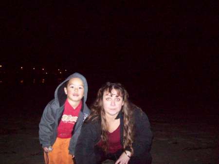 At the beach, Monterey, CA