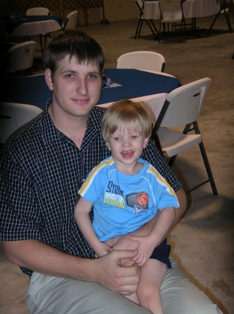 My son Mark and granson Nathan