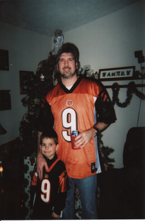 This is Trey and my husband Jason Christmas '06