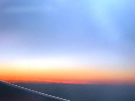 PR Plane Sunset