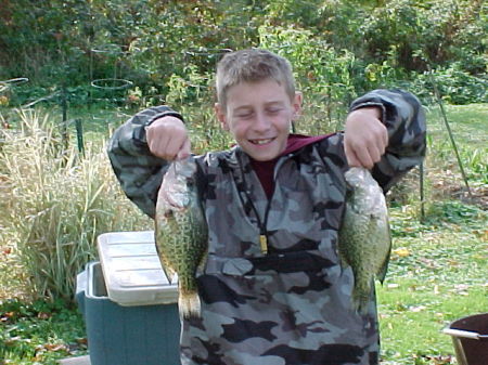 Kegan and some crappie