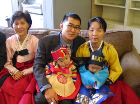 The family in korea