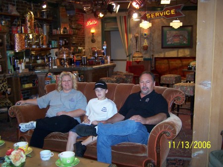 From the Set of Friends