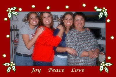 my mom and my girls