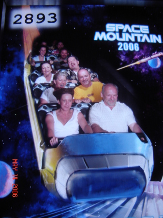 Space Mountain - Front seat