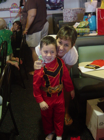 Jacob at his fifth birthday party!