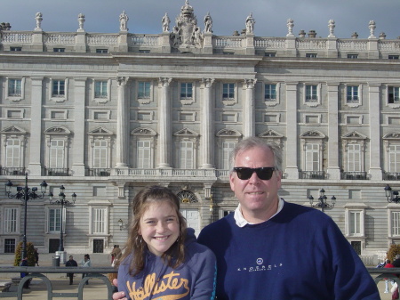 John & Daughter Christine - Madrid Dec '06