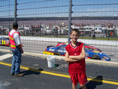 Sean at NASCAR